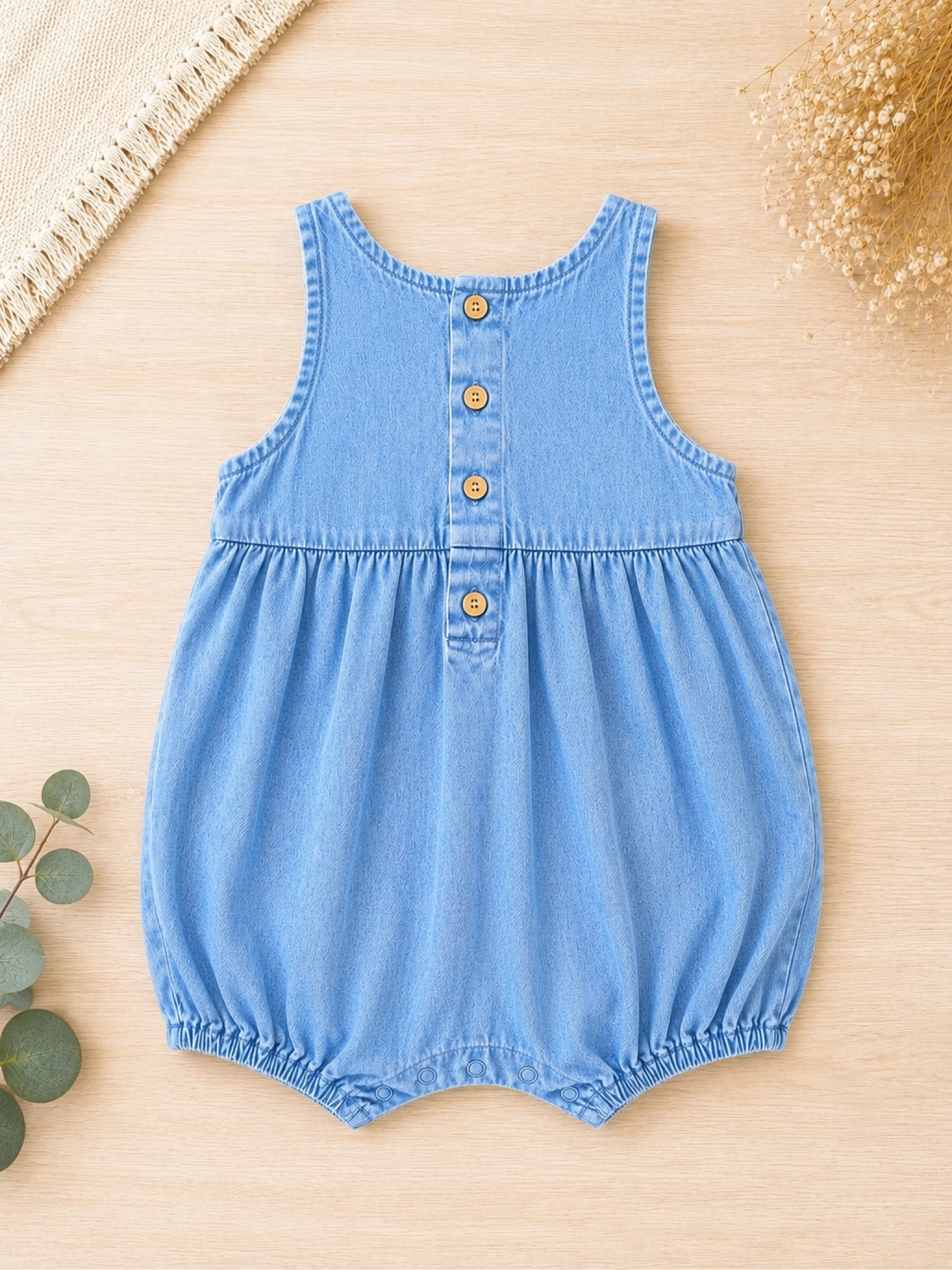 Barboteuse jeans suave 3 meses – photo 3